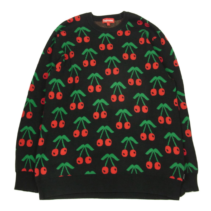 supreme cherry sweater ニット | vrealitybolivia.com