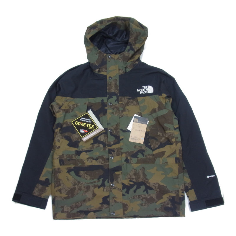 THE NORTH FACE ノースフェイス NP62135 NOVELTY MOUNTAIN LIGHT JACKET ノベルティ  マウンテンライトジャケット TNFカモ L【新古品】【未使用】【中古】