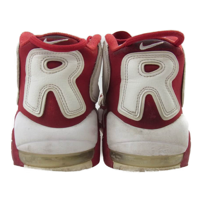 Supreme シュプリーム 902290-600 NIKE AIR MORE UPTEMPO ナイキ エア モア アップテンポ モアテン シュプテン  レッド系 ホワイト系 27【中古】