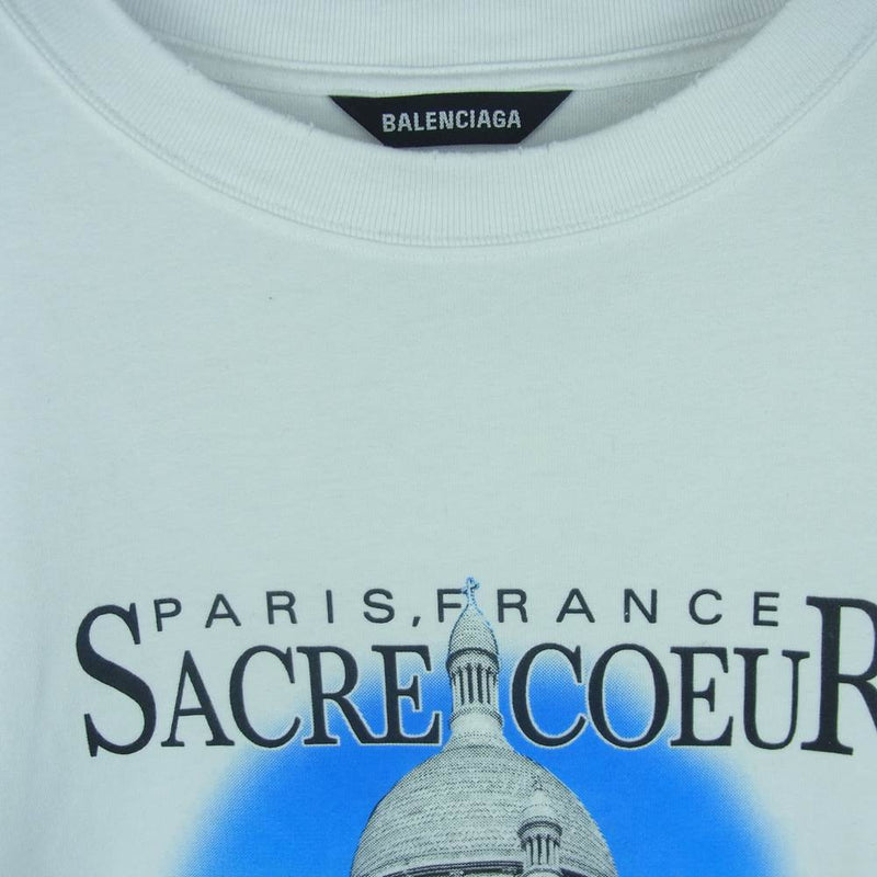 低反発 腰用 Balenciaga バレンシアガ Sacre Coeur ブラック Tシャツ