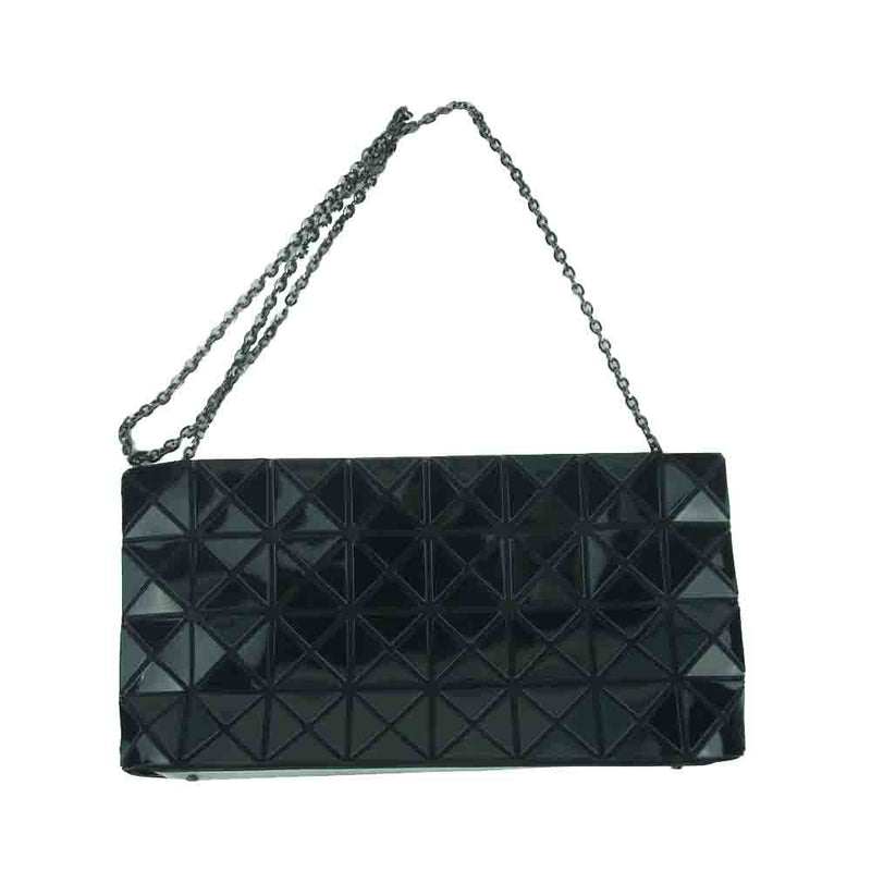 ISSEY MIYAKE イッセイミヤケ BB57-AG041 BAOBAO バオバオ チェーン ショルダー 2WAY クラッチ バッグ  ブラック系【中古】