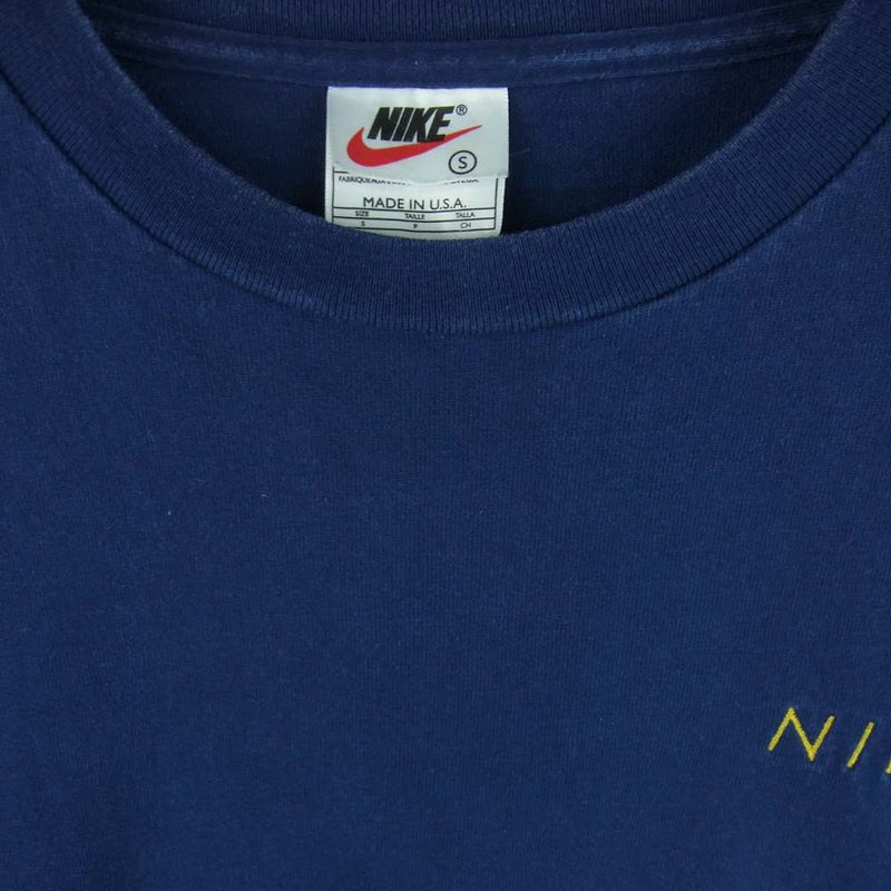 his 様【USA製】古着 90s ナイキ NIKE 半袖 Tシャツ 刺繍ロゴ neuroid