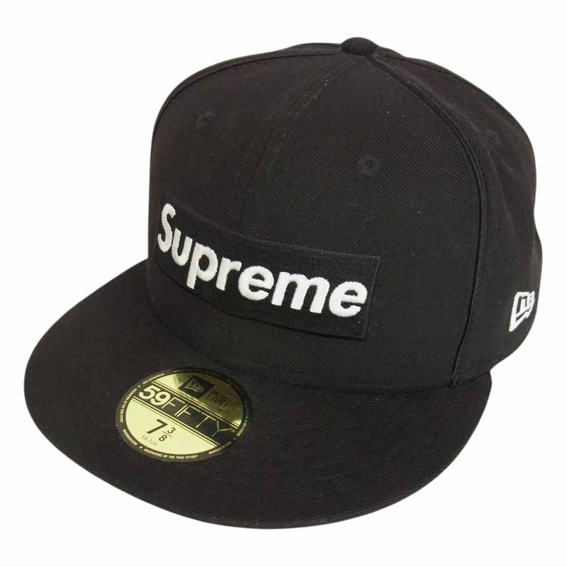 Supreme シュプリーム 帽子 17SS × NEW ERA Piping Box Logo