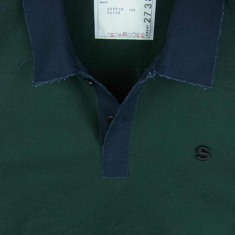 サカイ 22SS S Pique Polo Shirt 22-05980 - ポロシャツ