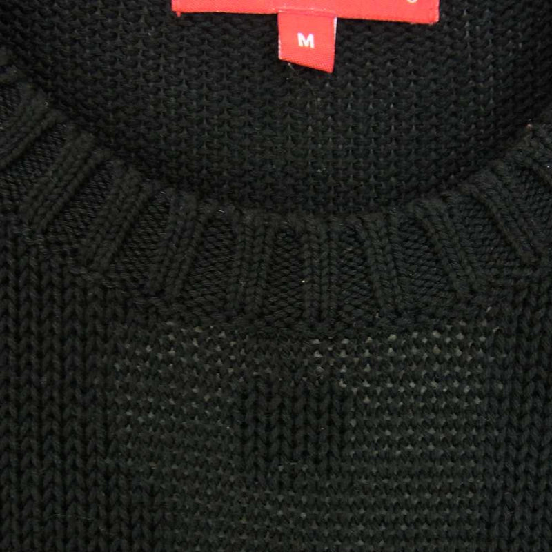 M Supreme Back Logo Sweater Black