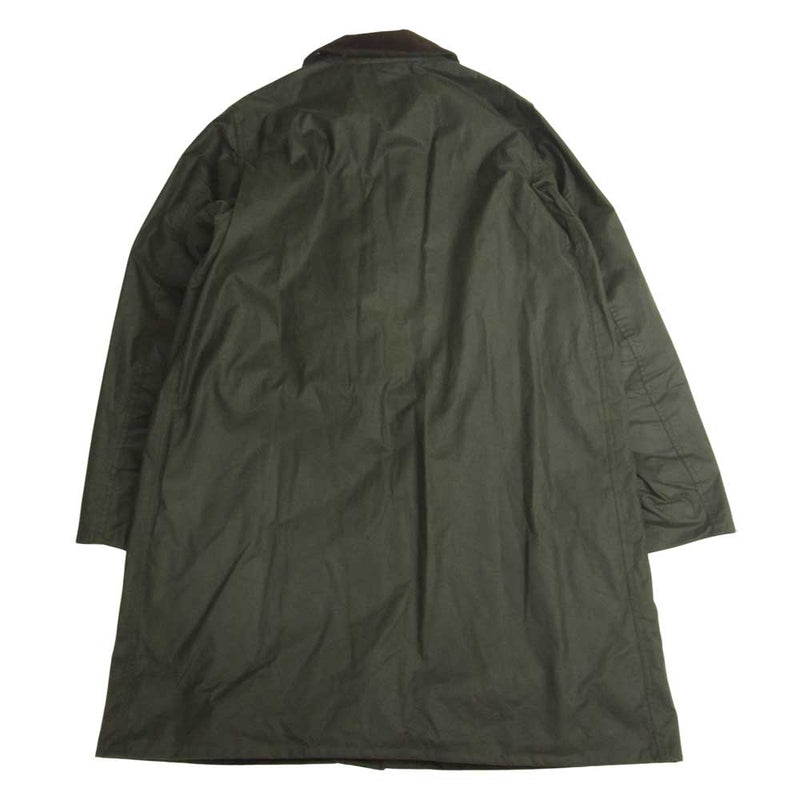 Barbour バブアー MWX0534 SG91 国内正規品 Border SL Waxed Cotton ボーダー ワックスド コットン オイルド  ジャケット カーキ系 42【中古】