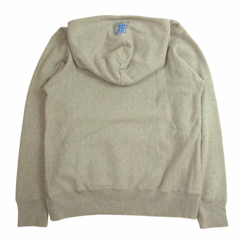 サブカルチャー SURFER HOODIE プリント プルオーバー パーカー フーディー グレー系 1【中古】