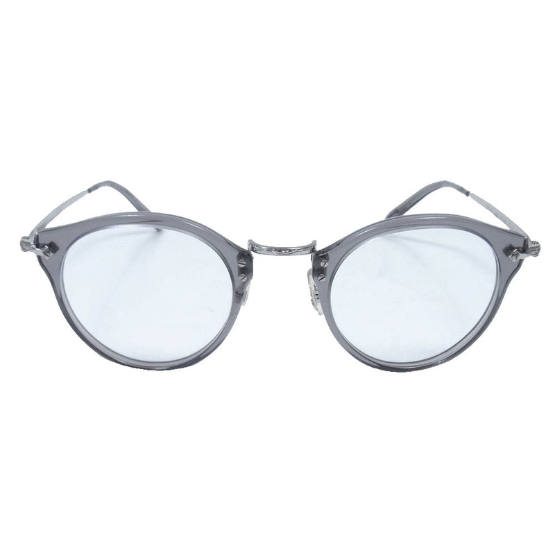 OLIVER PEOPLES オリバーピープルズ OV5184 1132 OP-505 ボストン 度入りレンズ アイウェア 眼鏡  グレー系【極上美品】【中古】