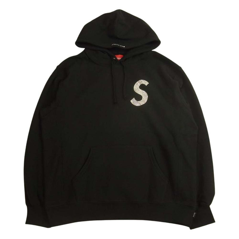 【スキーの】 Supreme - シュプリーム パーカー 21SS スワロフスキー S ロゴ フーデッドの スキー