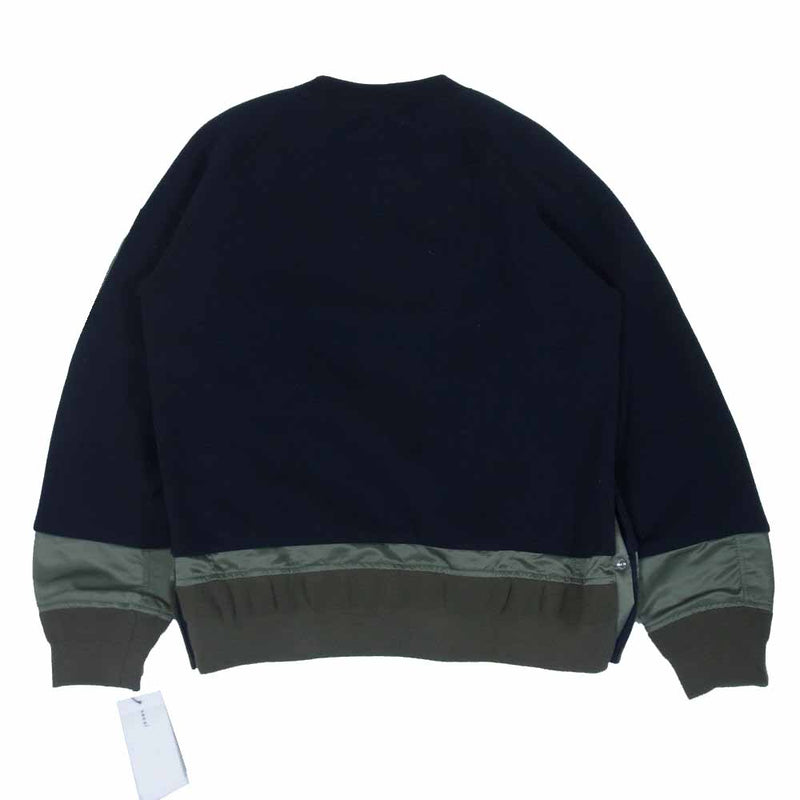 Sacai サカイ Sponge SweatPullover スポンジスウェット-