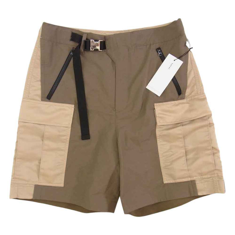 sacai 22-02711M Nylon Twill Mix Shorts | catalystreview.net