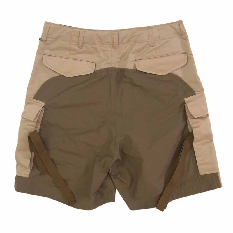 sacai 22-02711M Nylon Twill Mix Shorts | catalystreview.net