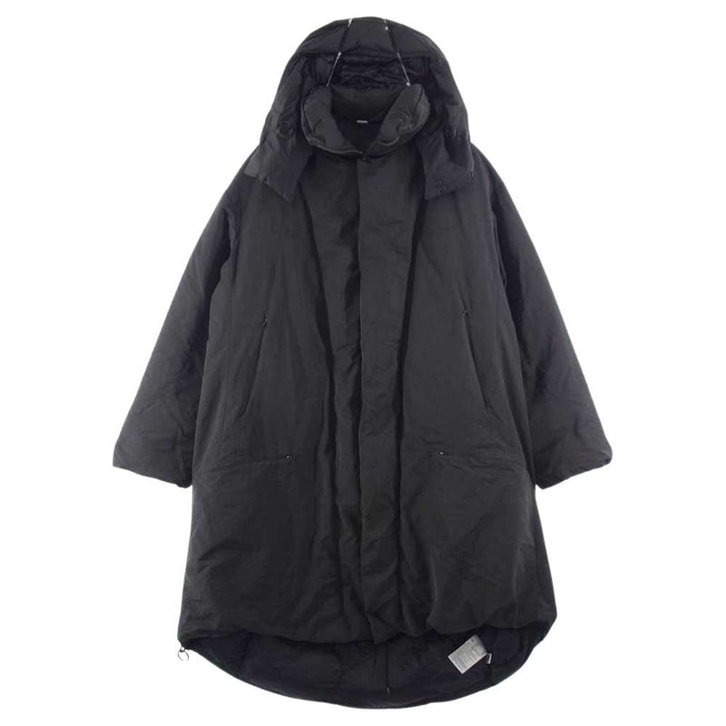 Yohji Yamamoto ヨウジヤマモト Y-3 ワイスリー HB3335 M CH2 SUEDED POLY DOWN JACKET ダウン  コート ブラック系 S【中古】