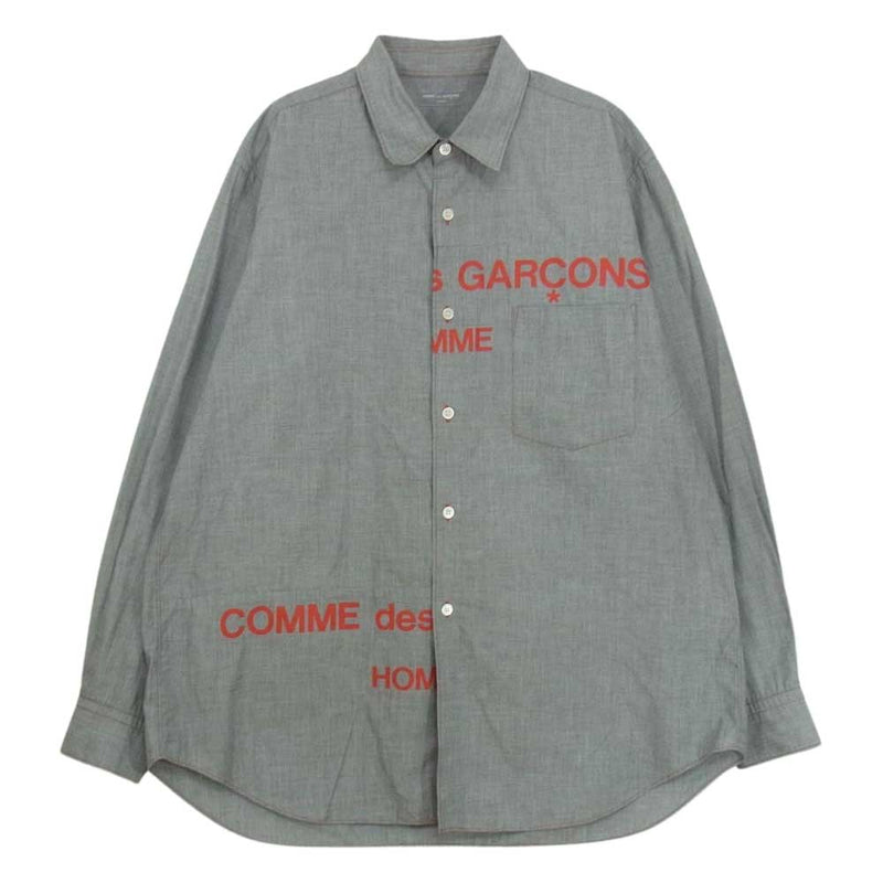 comme des garcons homme 田中オム スプリットロゴ-