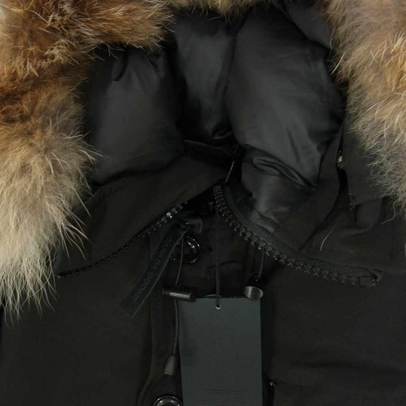 CANADA GOOSE カナダグース 3426MB サザビーリーグ 国内正規品 BLACK LABEL CHATEAU PARKA WHITE  ブラックレーベル シャトー パーカ ブラック ブラック系 SP【新古品】【未使用】【中古】