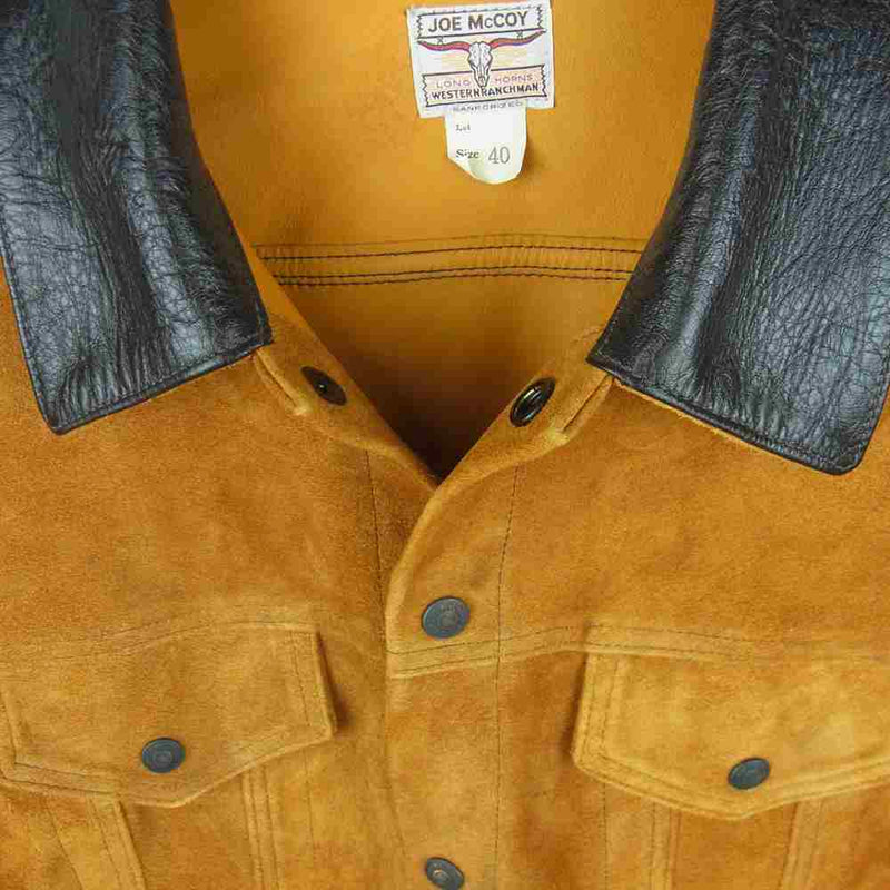 The REAL McCOY'S ザリアルマッコイズ JOE McCOY ROUGH OUT LEATHER