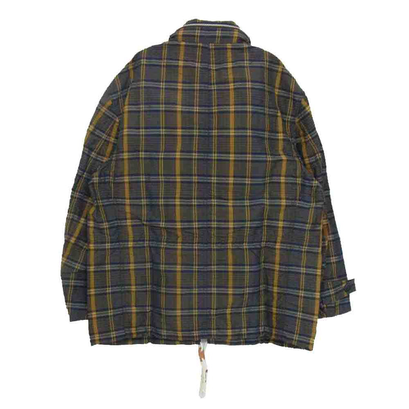 JUNYA WATANABE COMME des GARCONS MAN ジュンヤワタナベコムデギャルソンマン 22SS WI-J030  ラミーナイロン チェック M-65 ミリタリー ジャケット マルチカラー系 XS【新古品】【未使用】【中古】