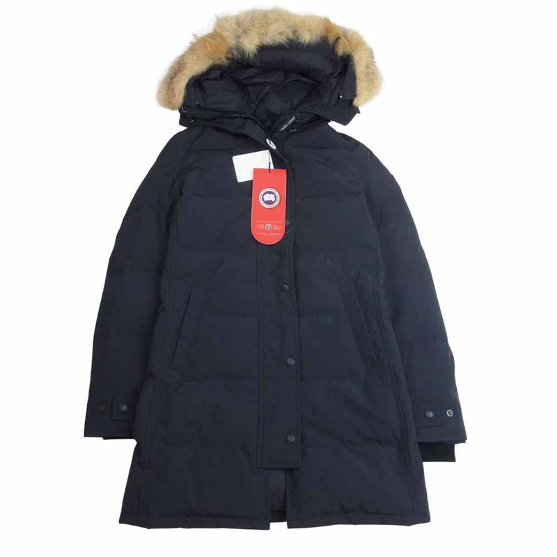 CANADA GOOSE カナダグース 2302JL 国内正規品 MACKENZIE PARKA マッケンジー パーカ ダウンコート ネイビー系  S【極上美品】【中古】