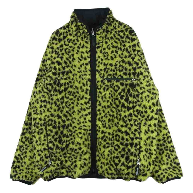 WACKO MARIA ワコマリア 19FW-WMO-OD09 REVERSIBLE BOA FLEECE JACKET リバーシブル ボア  ジャケット ブラック系 イエロー系 M【美品】【中古】