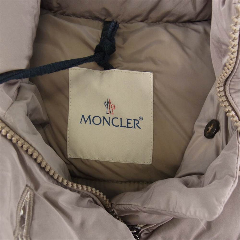 MONCLER モンクレール GARBET ガルベ フード付き ダウンコート グレー