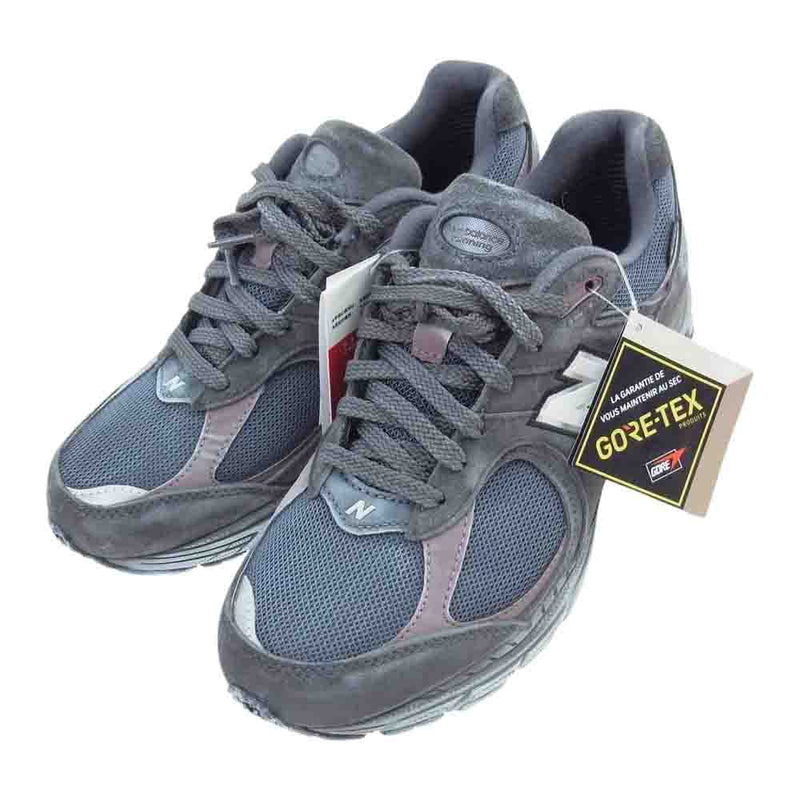 NEW BALANCE ニューバランス M2002RXA GORE-TEX USED加工 ゴアテックス スニーカー グレー系  26cm【新古品】【未使用】【中古】