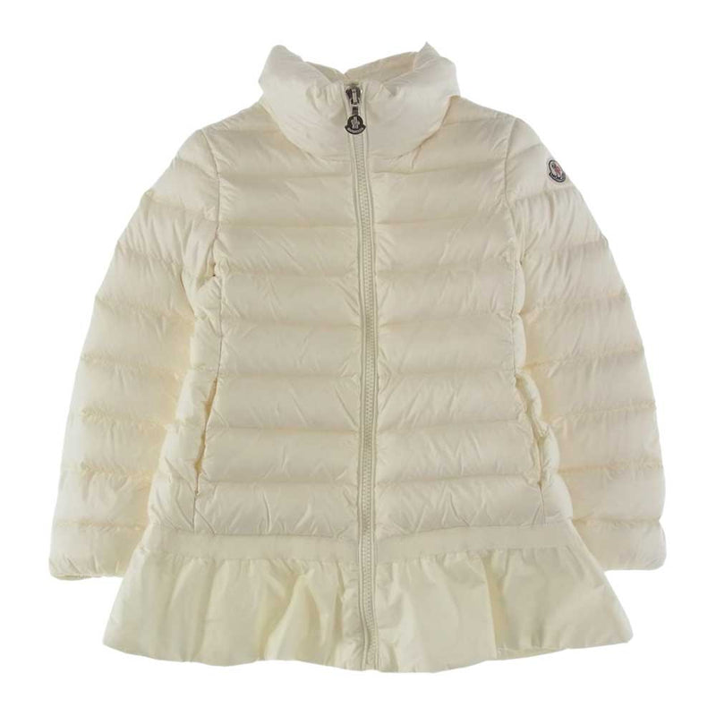 MONCLER モンクレール NADRA ダウンコート キッズ 104cm ダウンジャケット オフホワイト系 4 anni 104cm【中古】