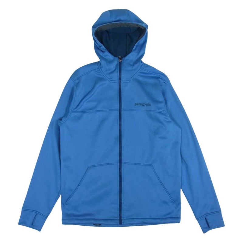 patagonia パタゴニア 13AW 29832 13年製 Slopestyle Hoody スロープスタイル フーディ ストレッチ フリース  ジャケット ブルー系 グリーン系 S【中古】