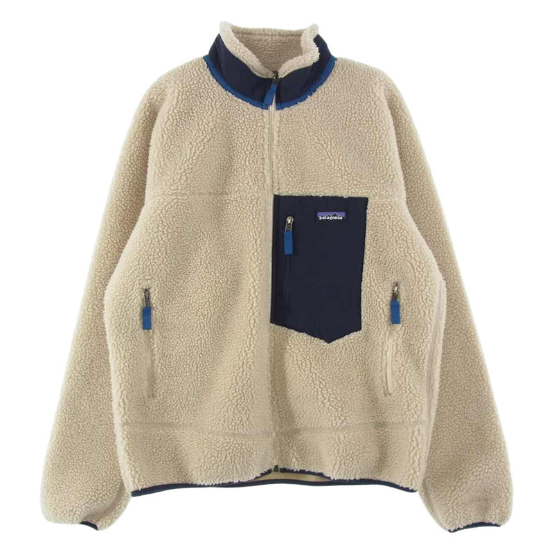 patagonia パタゴニア 18AW 23056 Classic Retro-X Jacket クラシック レトロ フリース ジャケット  ホワイト系 M【中古】