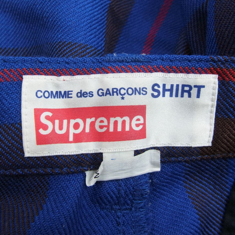 Supreme シュプリーム 15AW × COMME des GARCONS SHIRT