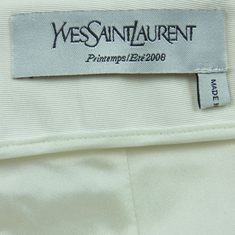 Yves SaintLaurent イヴ サンローラン サイズS シルク100%-