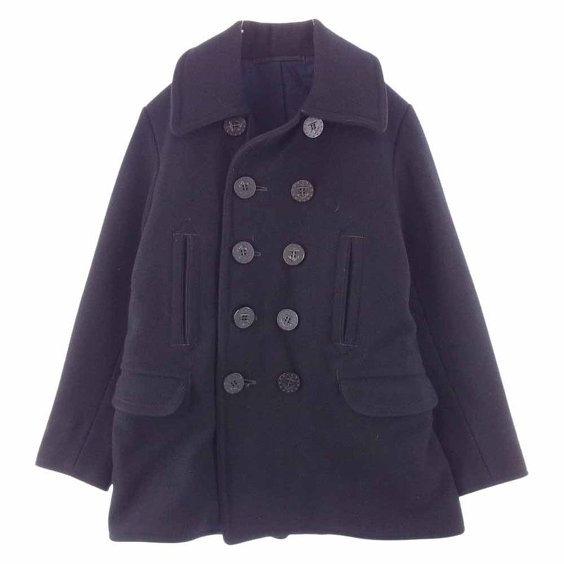 The REAL McCOY'S ザリアルマッコイズ U.S.NAVY PEA COAT WWⅡ ピーコート ブラック系 38【中古】