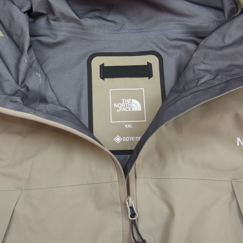 THE NORTH FACE ノースフェイス NP12201 CLIMB LIGHT JACKET クライム ライト ジャケット ベージュ系  XXL【美品】【中古】