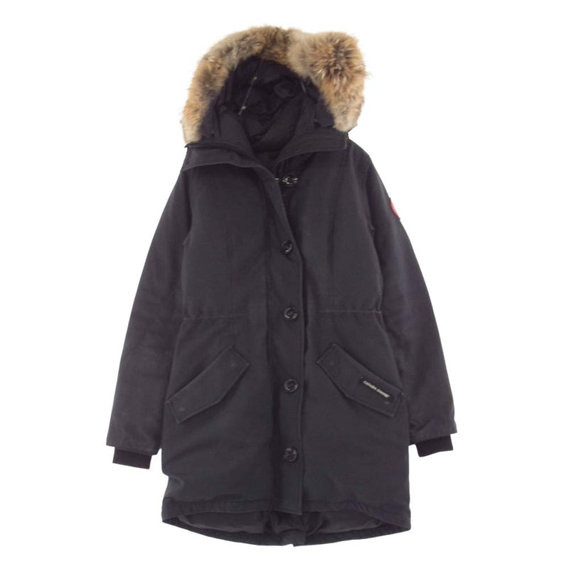 CANADA GOOSE カナダグース 2580LA 国内正規品 ROSSCLAIR PARKA ロスクレア パーカ ダウンジャケット ブラック系  S【中古】