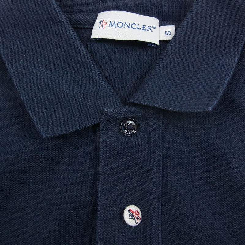 ストア 正規品 モンクレール MONCLER ポロシャツ 半袖 Mサイズ
