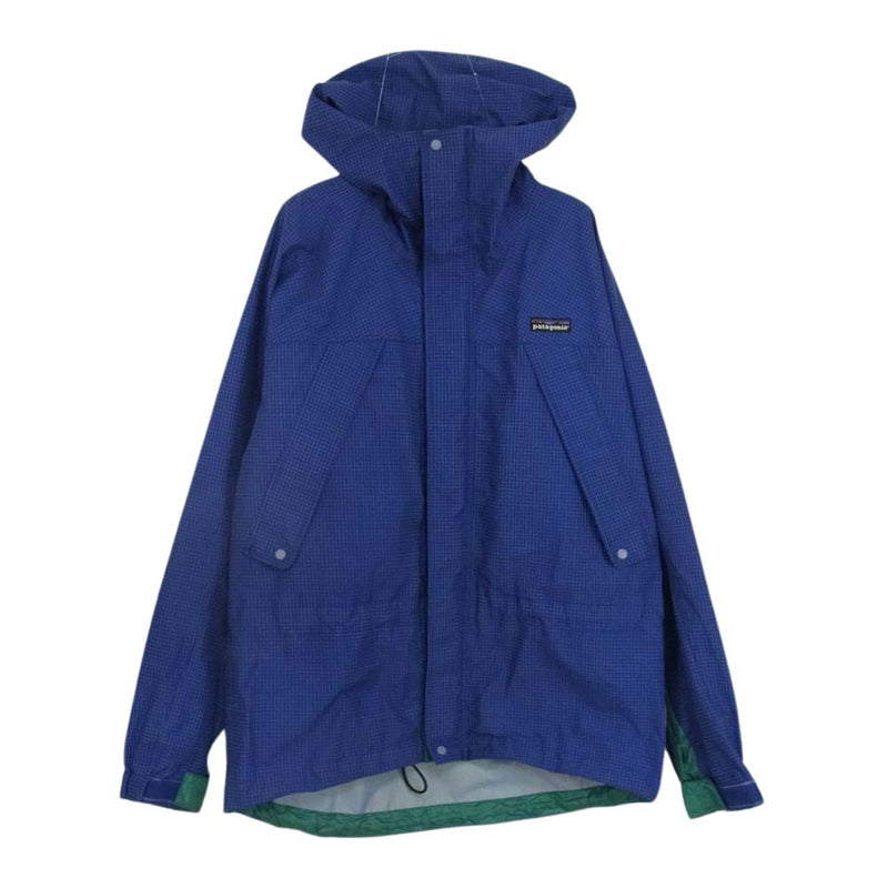 patagonia パタゴニア 94SS 83311 【訳有】 94年製 雪無しタグ Super Alpine Jacket スーパーアルパイン  ジャケット マウンテンパーカー ブルー系 S【中古】