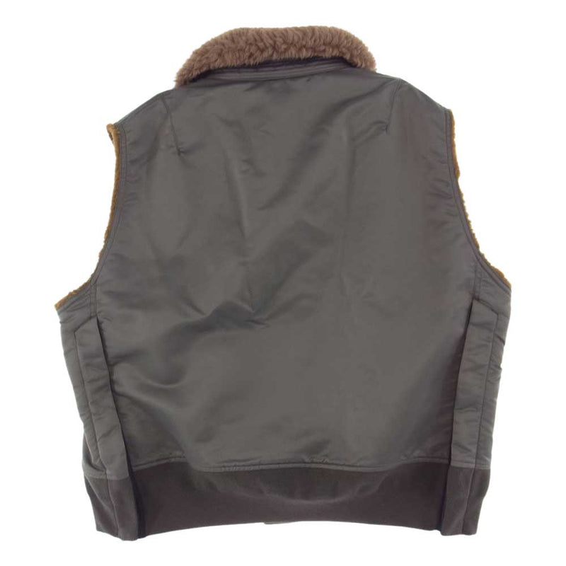 Sacai サカイ 22SS 22-02828M Nylon Twill Mix Vest ナイロン ツイル