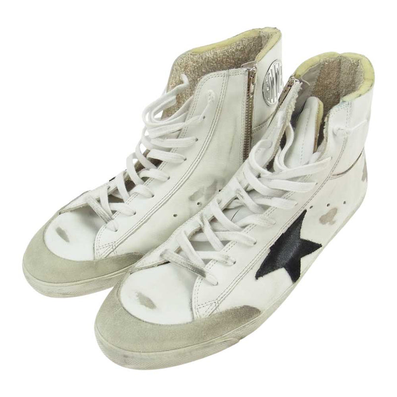 GOLDEN GOOSE ハイカットスニーカー 36 ホワイト Francy 適当な価格 - 靴