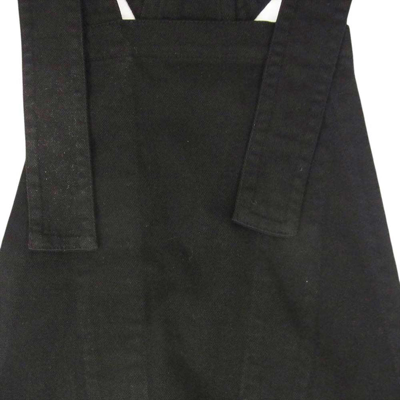 DRIES VAN NOTEN ドリスヴァンノッテン 21SS OVERALLS ベルテッド オーバーオール ブラック系 S【中古】