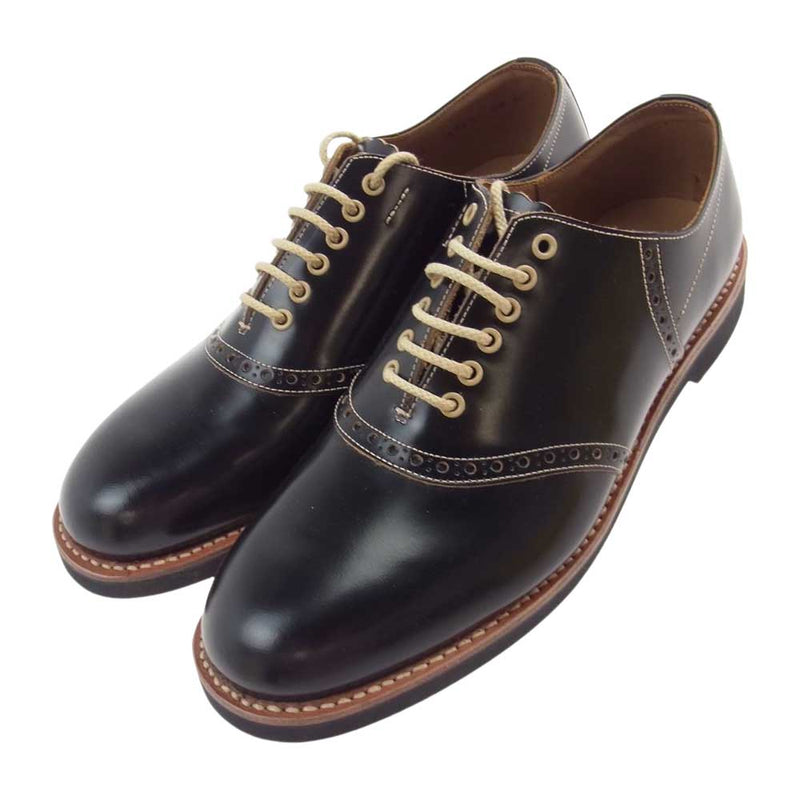 GLADHAND & Co. グラッドハンド 未使用品 REGAL 606S SADDLE SHOES リーガル サドルシューズ ブラック系  28cm【極上美品】【中古】