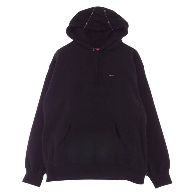 Supreme シュプリーム 22AW Small Box Logo Hooded Sweatshirt スモール ボックスロゴ フーデッド  スウェット プルオーバ― パーカー ブラック ブラック系 L【新古品】【未使用】【中古】