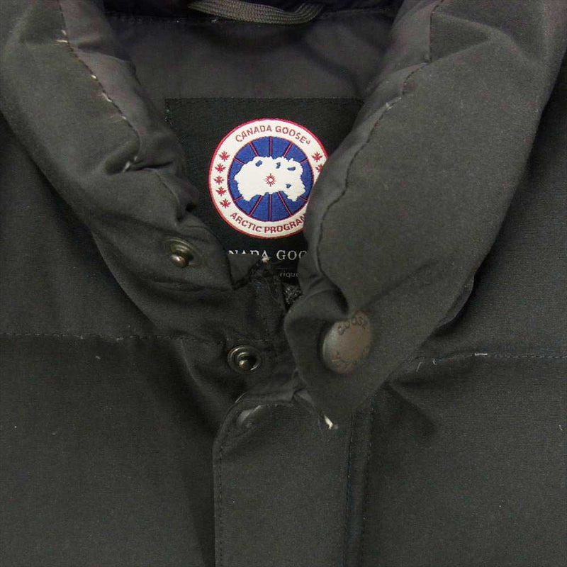 CANADA GOOSE カナダグース 4131JM　 国内正規品 グリフィンタグ WINDSOR VEST ウィンザー ダウン ベスト ブラック系  M【中古】