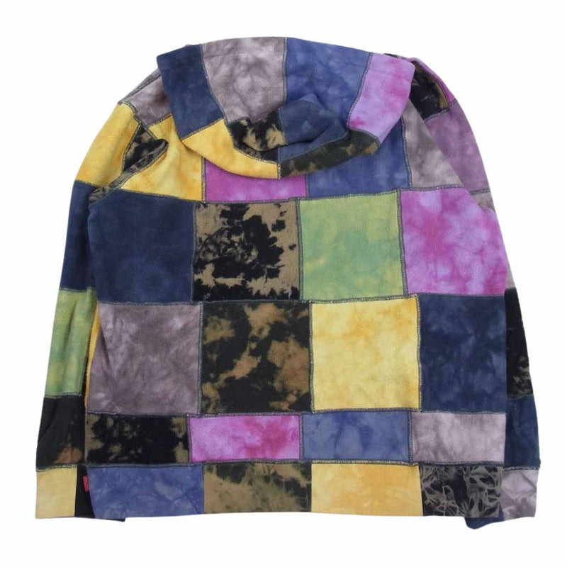 Supreme シュプリーム 19SS Patchwork Tie Dye Hooded Sweatshirt