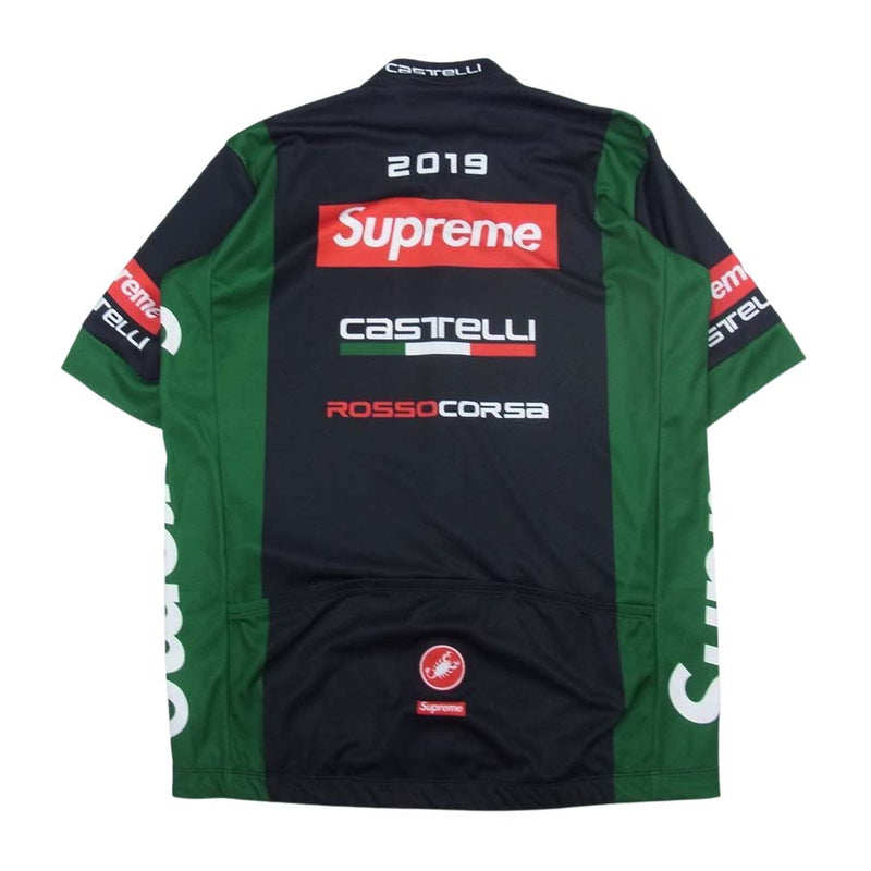 Castelli×supreme サイクリングジャージ demos-link.com