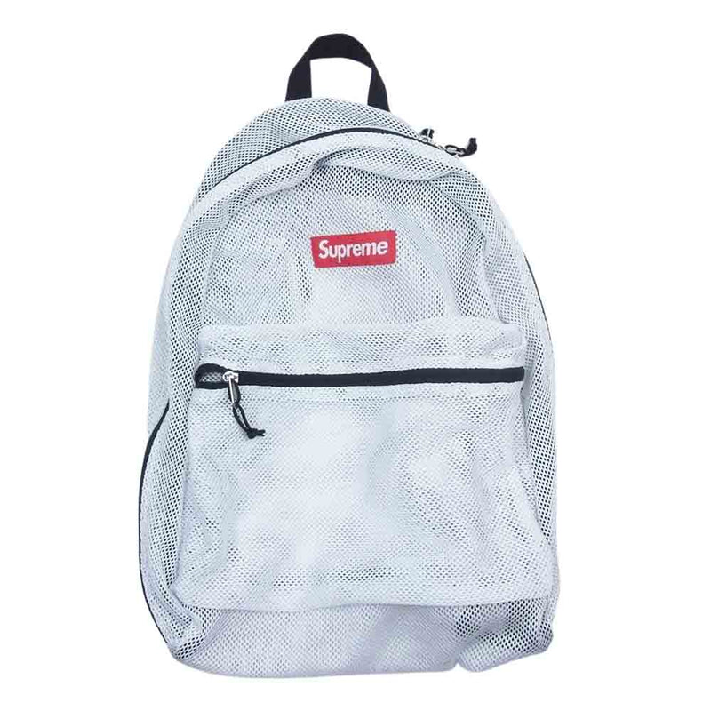 Supreme／16SS Mesh Backpack 白 リュック | discovermediaworks.com