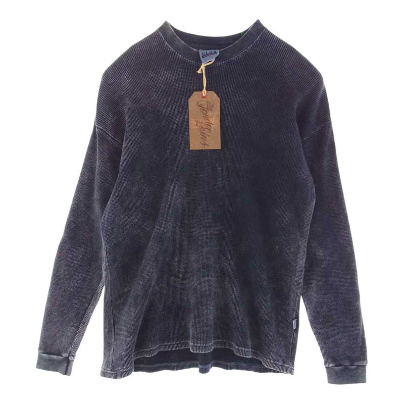 TENDERLOIN テンダーロイン 19AW THERMAL ACID DLR サーマルロンT 長袖 カットソー ネイビー系【中古】