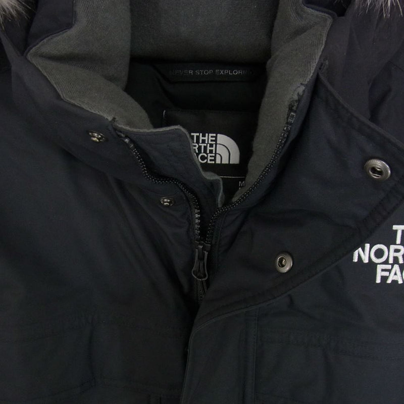 THE NORTH FACE ノースフェイス NF0A33RF MCMURDO PARKA III マクマード パーカー 3 ファーフード付き  ダウンジャケット ブラック系 M【中古】