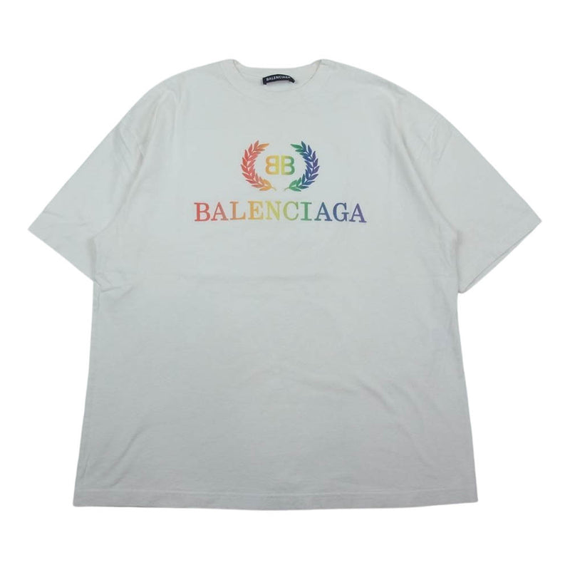 新品】BALENCIAGA バレンシアガ BB刺繍 ロゴTシャツ 半袖 S | gkcsu.org