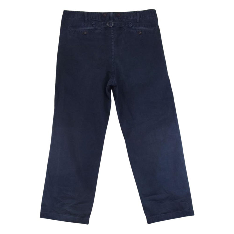 VISVIM ビズビム 19SS 219905008001 ICT限定 CAMUS BRACES PANTS WD チノ パンツ ネイビー系 4【中古】