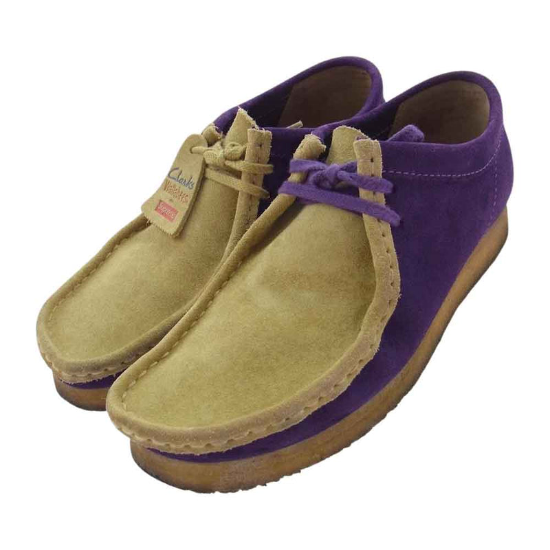 Supreme シュプリーム 15ss Clarks クラークス 2-Tone Wallabee Boot