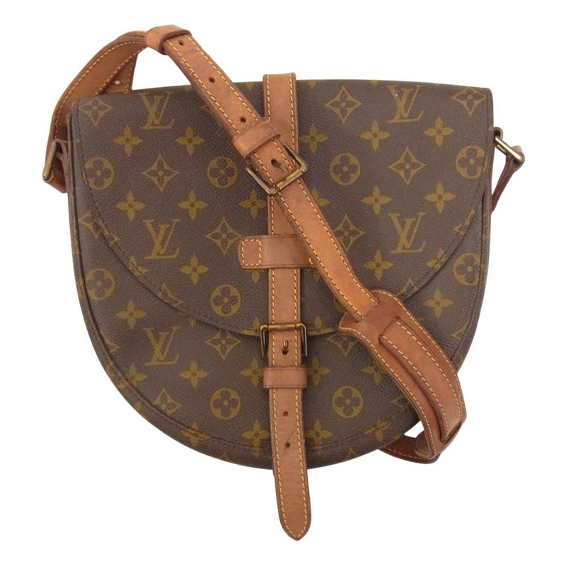 LOUIS VUITTON ルイ・ヴィトン M51233 モノグラム シャンティ MM ショルダー バッグ【中古】